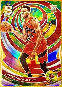 Christian Koloko /8 RC 2022/23 Panini Spectra UNIVERSAL #168 Rookie Raptors SSP - Bild 1 von 2
