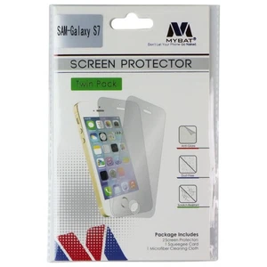 MyBat Screen Protector for Samsung Galaxy S7 - Twin Pack / Clear - Picture 1 of 2