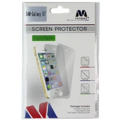 MyBat Screen Protector for Samsung Galaxy S7 - Twin Pack / Clear - Image 1 of 2