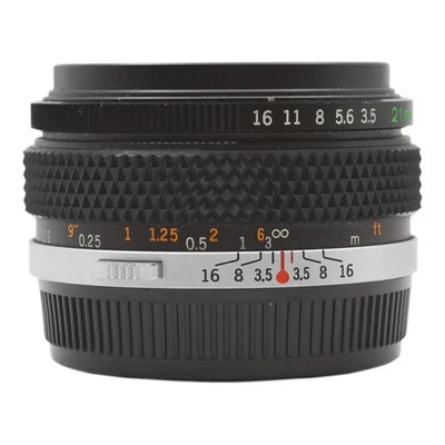 Objetivo Gran Angular Olympus OM-System Zuiko Auto-W 21Mm 21 Mm 3.5 - Imagen 1 de 3