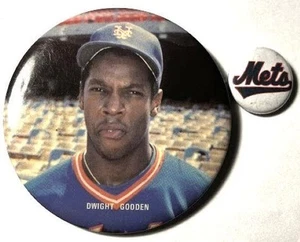 DWIGHT GOODEN Mets ~ Metallstift mit Bonus - Bild 1 von 1