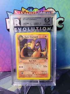 Carta Pokémon Dark Charizard 2000 21/82 Trading Card BGS 6.5 - Foto 1 di 2