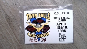 Daytona Trophy Twin Falls Car Show Plaque Magic Valley Early Iron 1998 - Picture 1 of 2