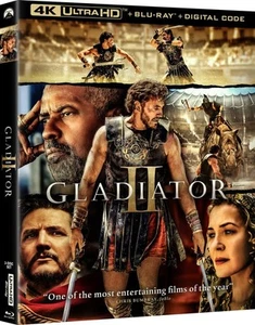 Gladiator II (4K UHD Blu-ray) Paul Mescal Pedro Pascal Denzel Washington - Picture 1 of 2