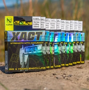 NuFish Xact Rig und Hooklength Line 100m - Bild 1 von 7