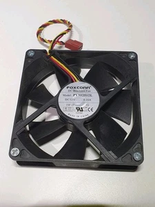 Foxconn PV902512L 12V 0.16A 90*90*25MM 9CM 3Pin Cooling Fan Free Post - Picture 1 of 9