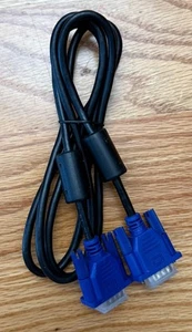 Super SVGA/VGA Monitor Stecker auf Stecker Verlängerungskabel, 6 Fuß - (blau) - Bild 1 von 1