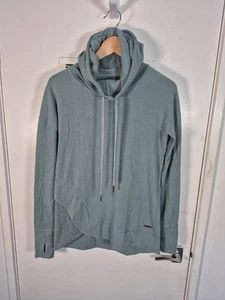 Sweaty Betty Escape Luxe Fleece Hoodie Green Women’s Size XS Preowned - Picture 1 of 8