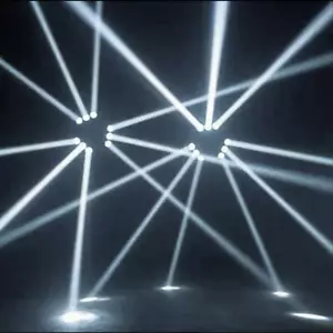 Pin de bola de discoteca luz puntual LED blanco iluminación de escenario haz foco club fiesta bar - Imagen 1 de 8