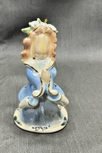 Heather Goldminc "Joy" Angel 3.5" Blue Christmas Tree Ornament Blue Sky - Bild 1 von 6