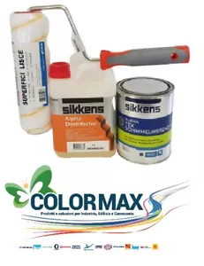CICLO ANTIMUFFA SIKKENS ALPHA DESINFECTOR PIU TEX SCHIMMELWEREND PIU RULLO 1lLT. - Foto 1 di 1