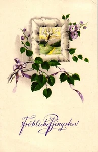 Pfingsten, Birkenzweige, Landschaft, 1928 - Picture 1 of 2