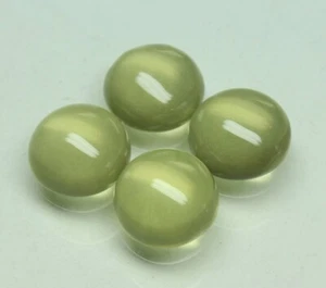 Natural Lemon Quartz 10mm to 20mm Round Cabochon Calibrated Loose Gemstone - Picture 1 of 4