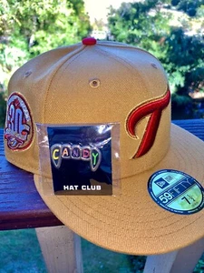 Hat Club Exclusive Candy Pack! Toronto Blue Jays 7 1/2 Brown/Gold/2 Reds/GreyUV - Picture 1 of 10