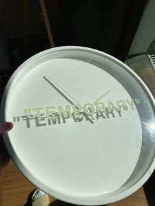 Virgil Abloh x IKEA MARKERAD "TEMPORARY" Wall Clock | ✅ REAL AUTHENTIC (used) - Bild 1 von 11