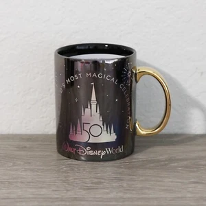 Taza de café Disney 50 aniversario Earidescent Grand Finale nueva - defectos - Imagen 1 de 5