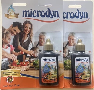 2 MICRODYN Lavaggio Verdure 15 ml NUOVO in confezione sigillata - Foto 1 di 2