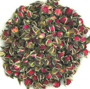 Greenlike Dried Rosebud Flower Rose Bug Tee Rosentee 玫瑰花 玫瑰花茶 金边玫瑰花 - Bild 1 von 3