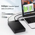2.5" 3.5" SATA USB3.0 Festplatte HDD Gehäuse Externe Laptop Case Für Mac Windows
