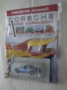Deagostini 1:43 Model Collection Magazine Issue 44, Porsche 916 Coupe in blue - Picture 1 of 5