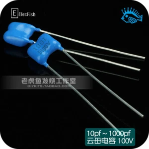 10pcs 10pf~220pf 100V full range ELECFISH silver mica capacitor accuracy 5% - Picture 1 of 3