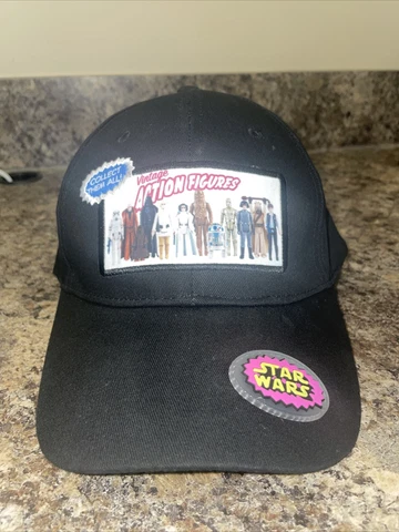 Disney Star Wars 45 Vintage Action Figures Hat Cap 45th Anniversary Cover