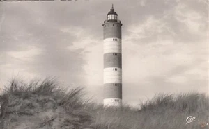 Alte AK BERCK-STRAND 328 Der Leuchtturm von den Dünen aus gesehen geschrieben - Bild 1 von 1