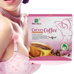 Curves Kaffee Brustvergrößerung große Brust Kräuter Instantkaffee 12g*16 Beutel - Bild 1 von 14