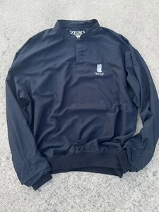 Men’s Zero Resistance Golf Pullover Windbreaker Jacket Xl - Picture 1 of 4