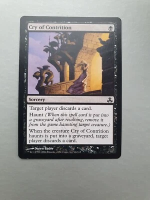 Cry of Contrition , MTG Guildpact (2006). Common Black Sorcery NM - Image 1 of 2
