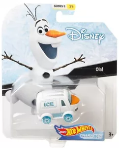 Olaf - Disney Character Cars Serie 5 - Hot Wheels (2019) - Imagen 1 de 1