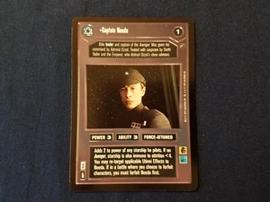 Star Wars CCG Dagobah Limited Captain Needa - Picture 1 of 1