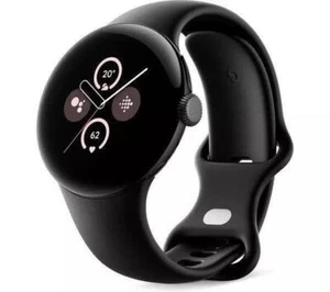 Google Pixel Watch 2 41mm Bluetooth Wi-Fi Black Obsidian Smartwatch NEW - Picture 1 of 11