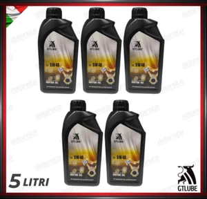 GTLUBE - 5 LITRI OLIO MOTORE SINTETICO 5W-40 DIESEL BENZINA E GPL - Imagen 1 de 3