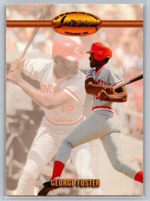💎1993 Ted Williams Baseball #29 George Foster - Cincinnati Reds💎 - Image 1 of 2