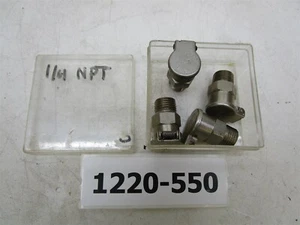 Gits 00113 Oil Hole Cover 1/4 NPT 5/8" Hexagon 1 5/32" Overall Height - Picture 1 of 1