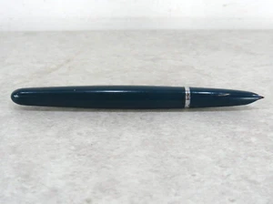 5 3/8" Parker 51 - Forest Green - 14k Gold Parker Nib (No Cap) - Picture 1 of 7