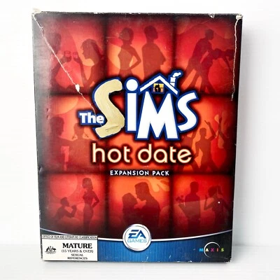 The Sims Hot Date Expansion Pack + Big Box + Manual - PC - Free Postage - Image 1 of 4