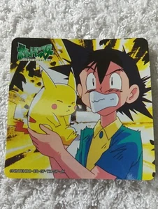 Pikachu Pokemon Sticker seal meiji Promo Original goods Japanese Nintendo B6730 - Picture 1 of 6