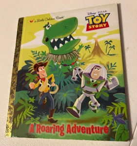 2012 Little Golden Book- Disney/Pixar Toy Story-A Roaring Adventure - Picture 1 of 4