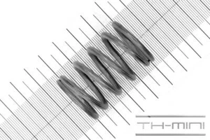 Molla a pressione 3mm applicata 28x40mm 28,2kg spirale acciaio inox metallo - Foto 1 di 1