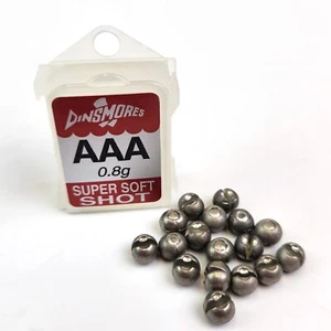 Dinsmores Round Tin Split Shot- Size AAA 0.8g - Close-Out - Picture 1 of 1