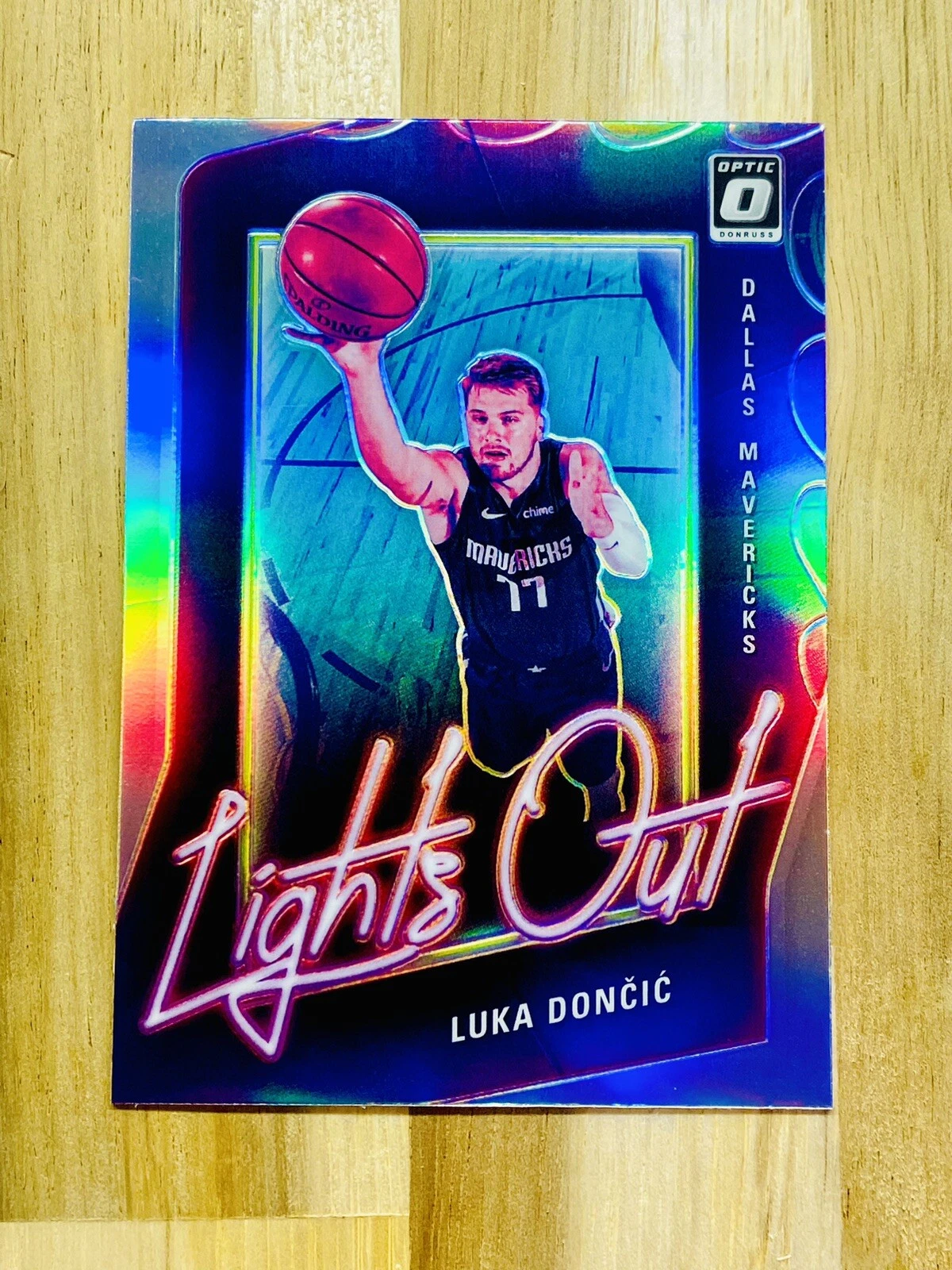 Luka Doncic 2020 Optic #10 Lights Out - Holo Price Guide - Sports 