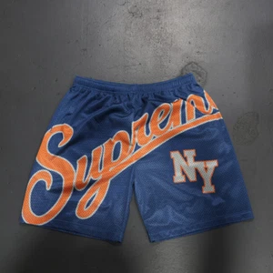 Supreme Big Script Mesh Short (blau) - Bild 1 von 2