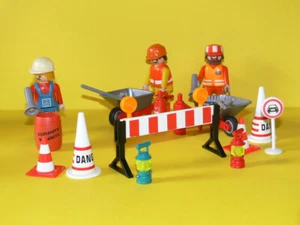 Playmobil - Baustelle - Figuren u. div. Zubehör - gebraucht - - Bild 1 von 4