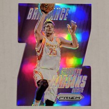 2013-14 Panini Prizm Basketball Chandler Parsons Brilliance Pink Dye Cut Prizm 
