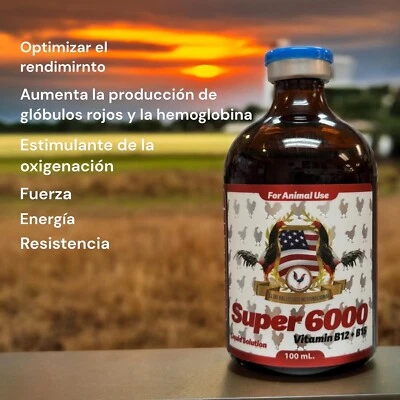 Super Vitamina B12 6000 B12 +B15 100ml - Image 1 of 4