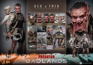 Pre-Sale Hot Toys MMS850 1/6 Predator Badlands Dek & Thia Set Action Figure - Picture 1 of 24