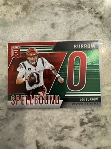 Joe Burrow 2024 Donruss Elite Spell Bound Green Letter CO#39 Cincinnati Bengals - Picture 1 of 2