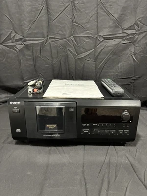 Sony CDP-CX53 50+1 Disc CD Mega Storage Changer Player Carousel Tested Remote - Image 1 of 4